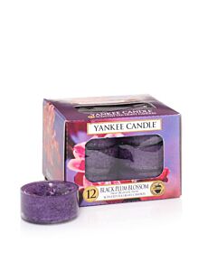 Yankee Candle Black Plum Blossom Tea Lights